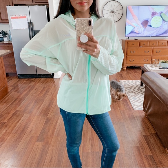 Nike Jackets & Blazers - Nike | Mint sheer jacket